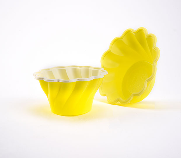 Disposable Plastic Stew Bowl With Lid 250cc Code 19 Colored