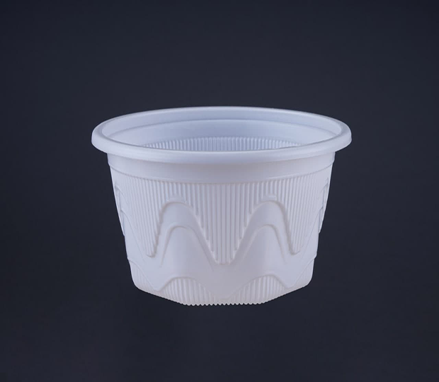 Disposable Plastic Stew Bowl With Lid 250cc Code 19 Colored
